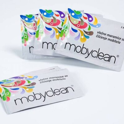 Mobyclean-wet wipes for disinfecting screens